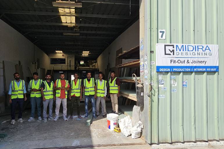 MIDIRA FITOUT FACTORY